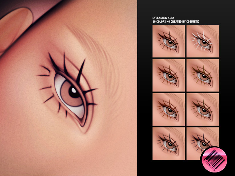 2d Eyelashes N132 by cosimetic – CAS