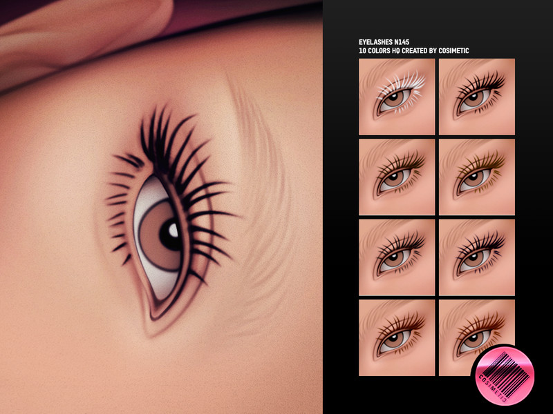 2d Eyelashes N145 by cosimetic – CAS
