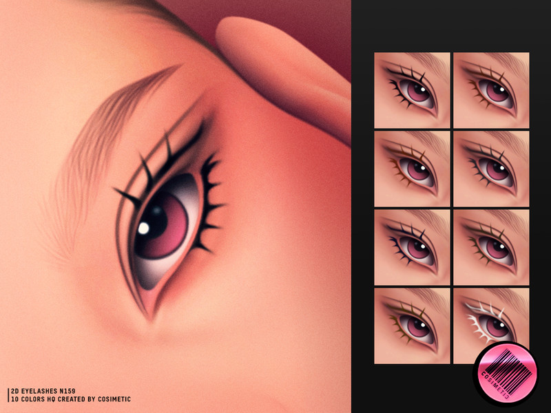 2d Mm Eyelashes N159 by cosimetic – CAS