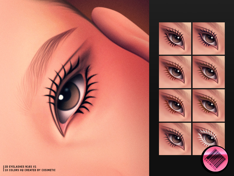 2d Mm Eyelashes N165 V1 by cosimetic – CAS