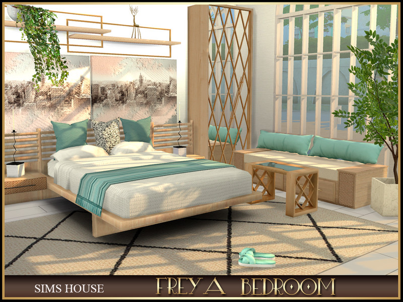 Bedroom Freya by Sims House – Furniture