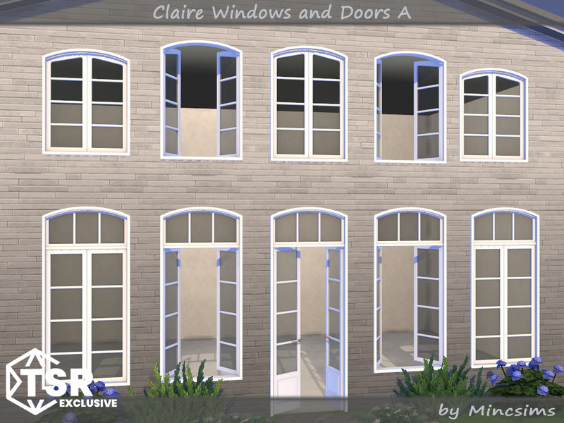 Claire Doors and Windows A by Mincsims – Build