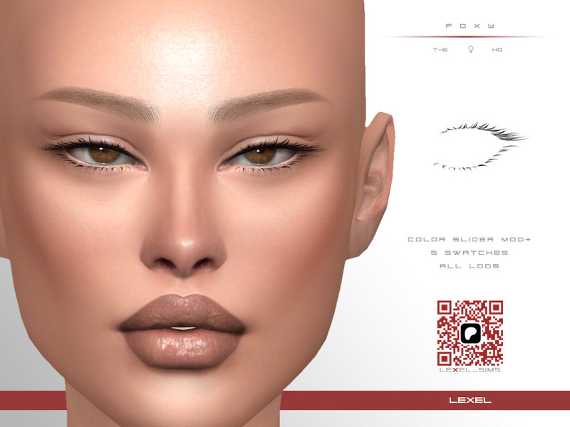 Foxy 3d Eyelashes by LEXEL_s – CAS