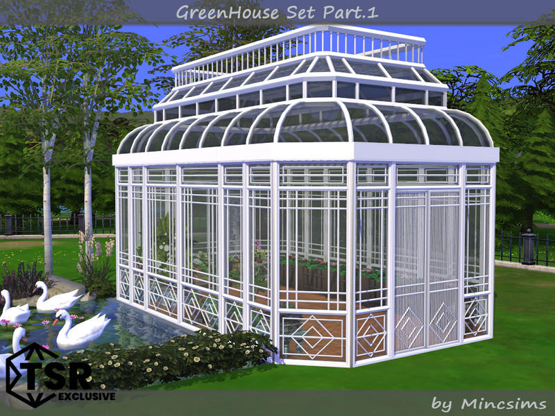 Greenhouse Part1 Doors Windows by Mincsims – Build