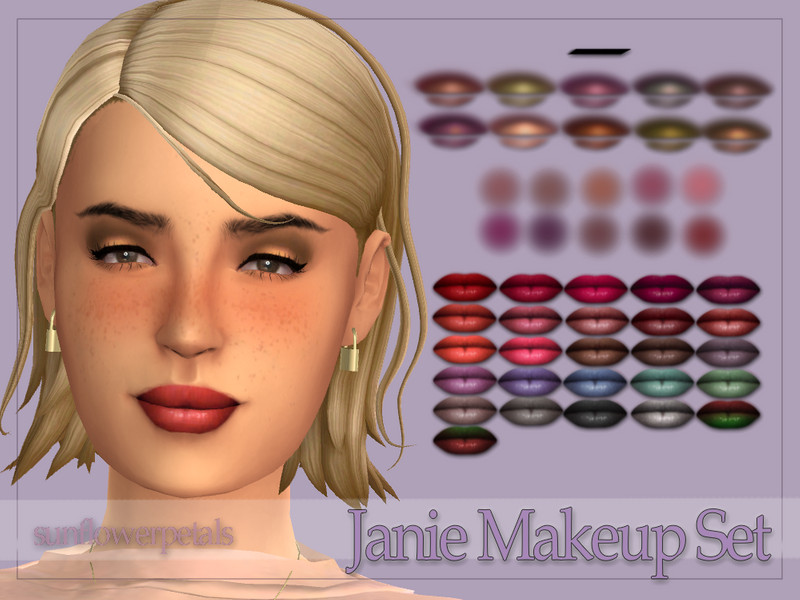Janie Makeup Set by SunflowerPetalsCC – CAS