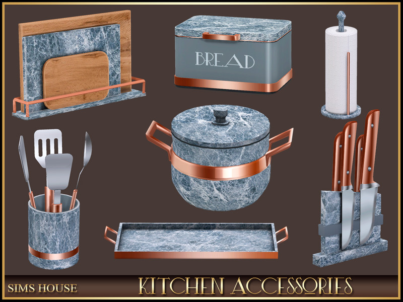 Kitchen Accessories by Sims House – Furniture