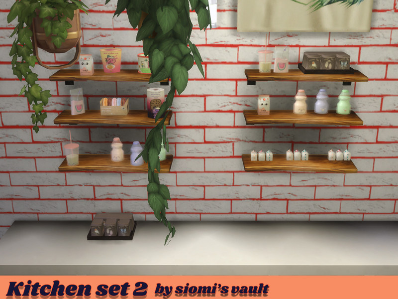 Kitchen Set Ii by siomisvault – Furniture