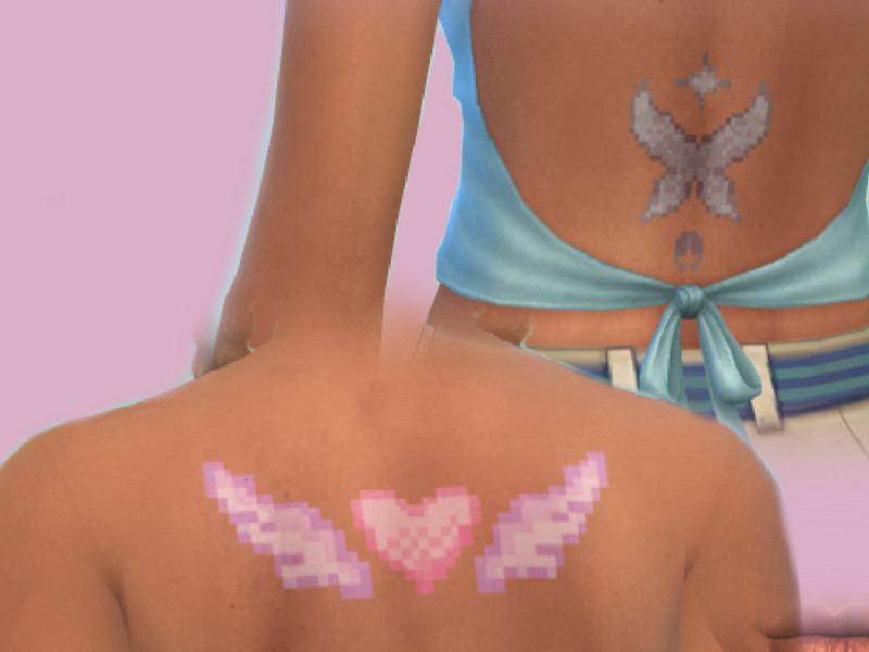 Magical Pixel Tattoos Kit by Strudascout – CAS