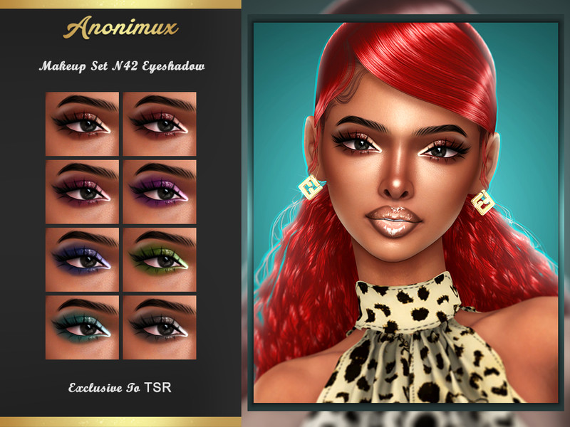 Makeup Set N42 Eyeshadow by Anonimux Simmer – CAS
