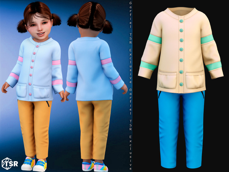 Megumi Charming Toddler Cardigan by Garfiel – CAS