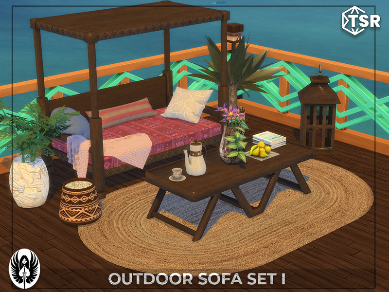 Outdoor Sofa Set I by nemesis_im – Furniture