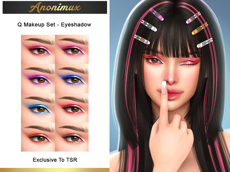 Q Makeup Set Eyeshadow by Anonimux Simmer – CAS