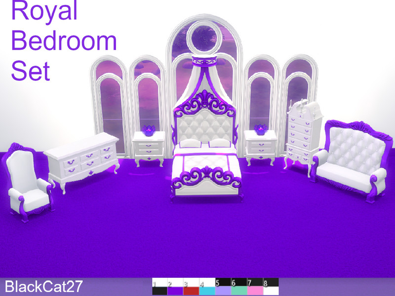 Royal Bedroom by BlackCat27 – Furniture