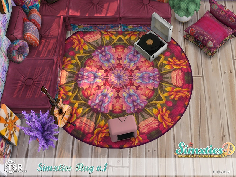 Simxties Rug Set by nolcanol – Decor