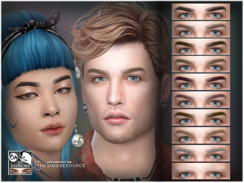 Eyebrows 27 by BAkalia – CAS