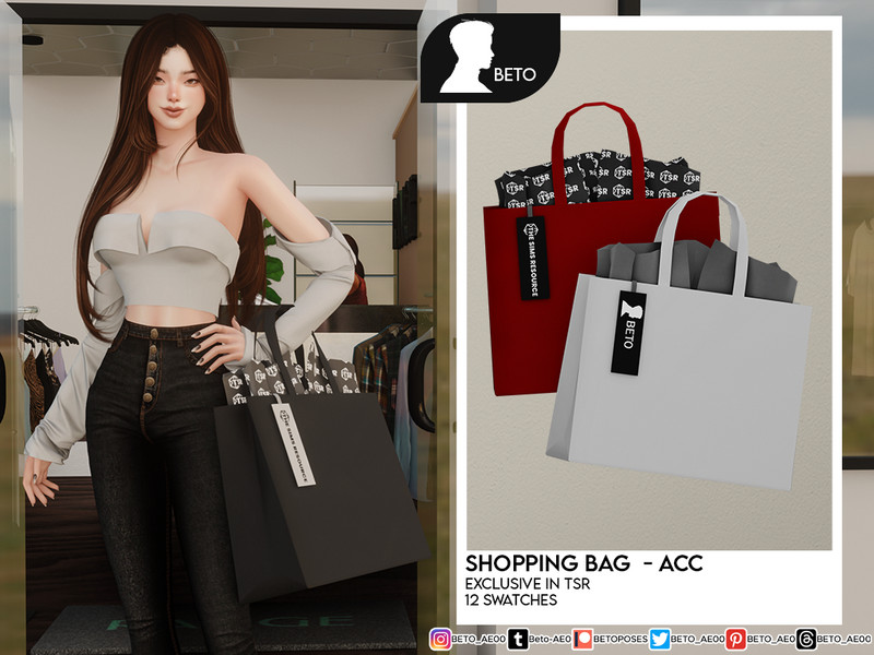 Shopping Bag Acc by Beto_ae0 – CAS