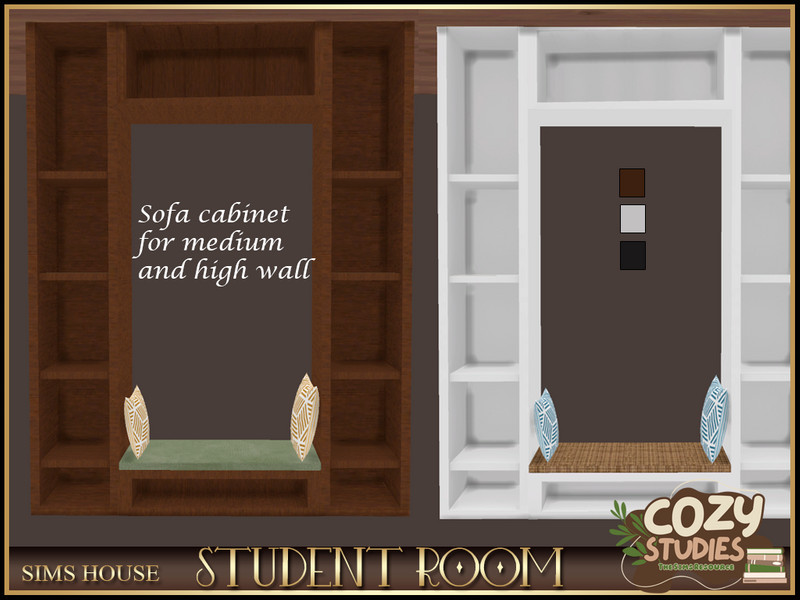 Sims House Sofa Cabinet Student Room by Sims House – Furniture