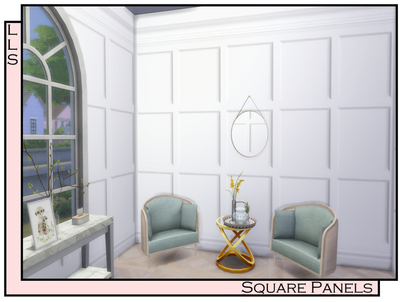 Square Panels by lavilikesims – Decor