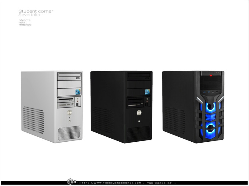 Student Corner Computer Decor by Severinka_ – Decor