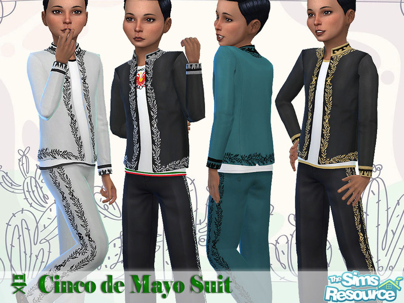 Boys Cinco De Mayo Suit Set Needs Ep Get Famous by Pelineldis – CAS