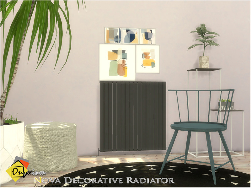 Nova Decorative Radiator by Onyxium – Decor