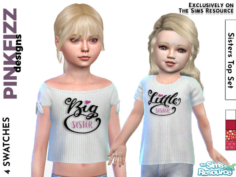 Sisters Top Set by Pinkfizzzzz – CAS
