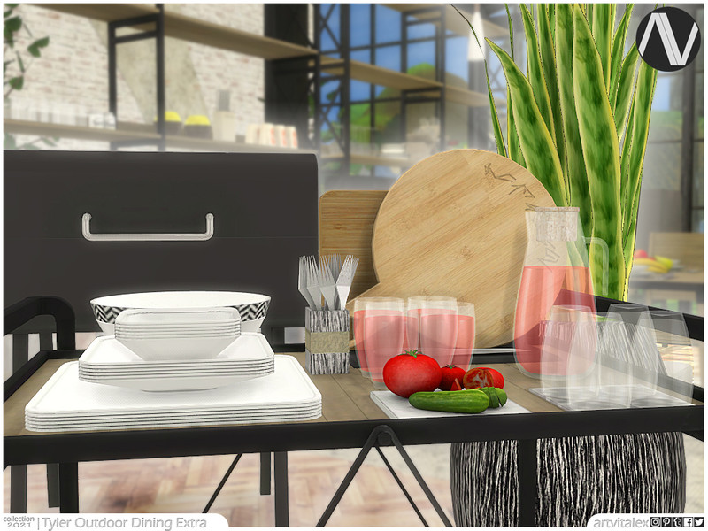 Tyler Outdoor Dining Extra by ArtVitalex – Furniture