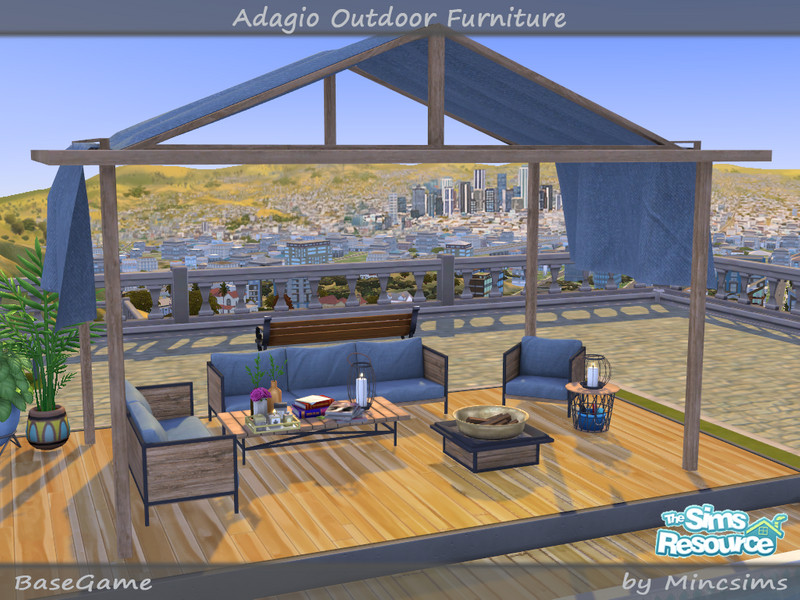 Adagio Outdoor Furniture Set by Mincsims – Furniture
