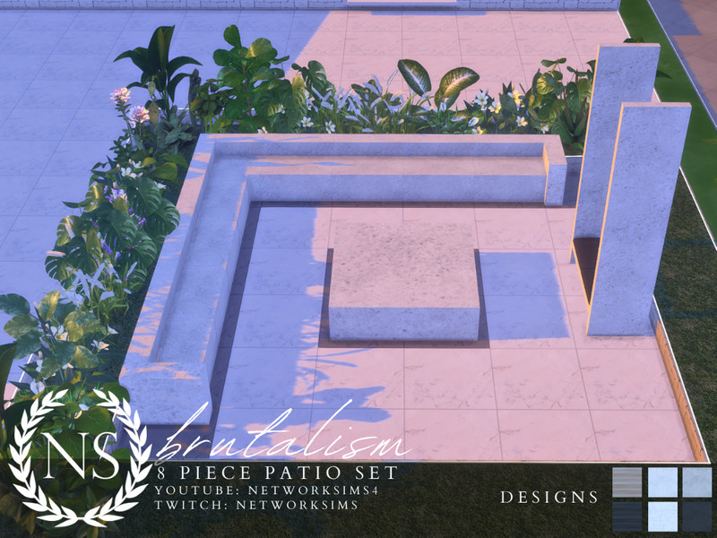 Brutalism Patio Networksims by networksims – Furniture