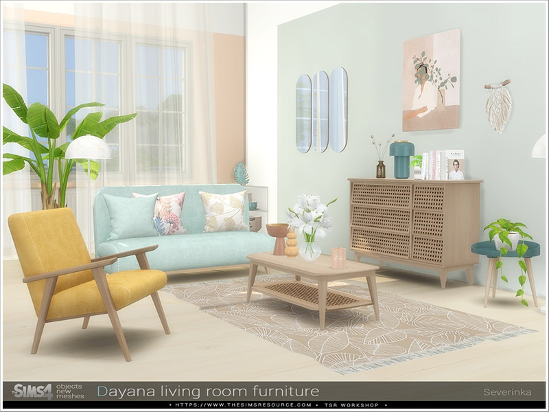 Dayana Living Room Furniture by Severinka_ – Furniture