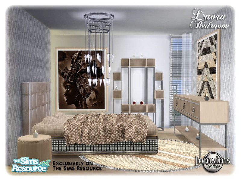 Laora Bedroom by jomsims – Furniture