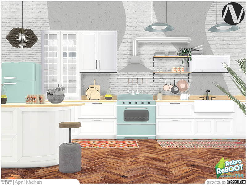 Retro Reboot April Kitchen by ArtVitalex – Furniture
