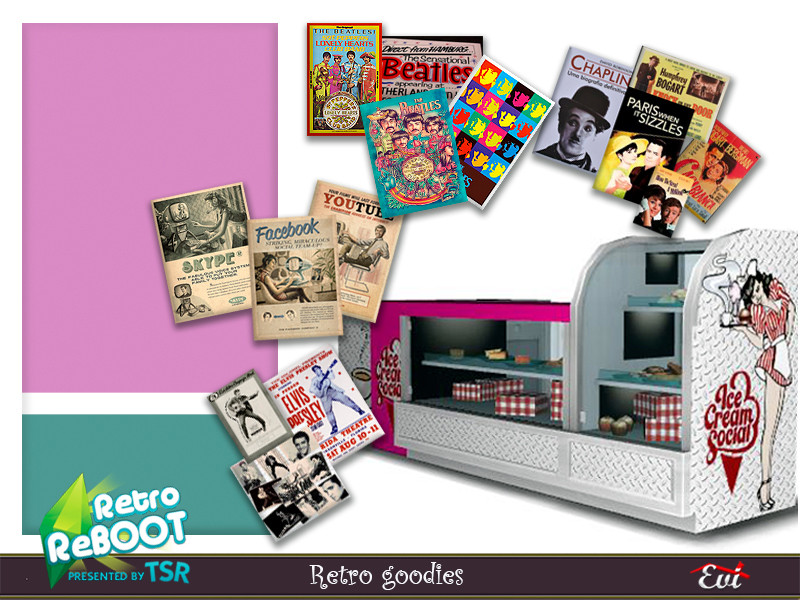 Retro Reboot Goodies by evi – Decor