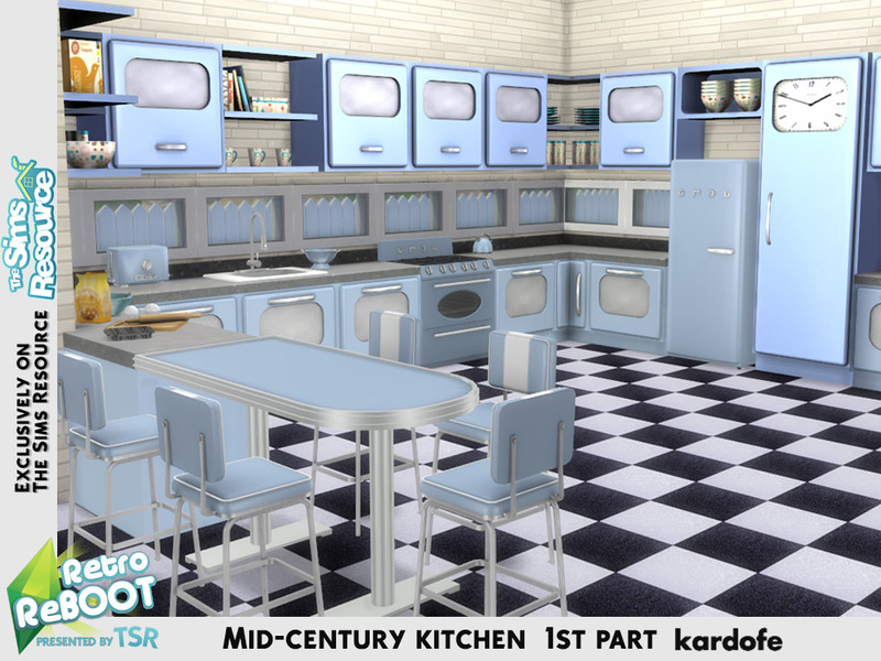 Retro Reboot Kardofe Mid Century Kitchen 1st Part by kardofe – Build