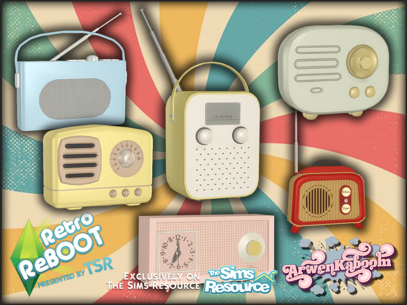Retro Reboot Radios by ArwenKaboom – Decor
