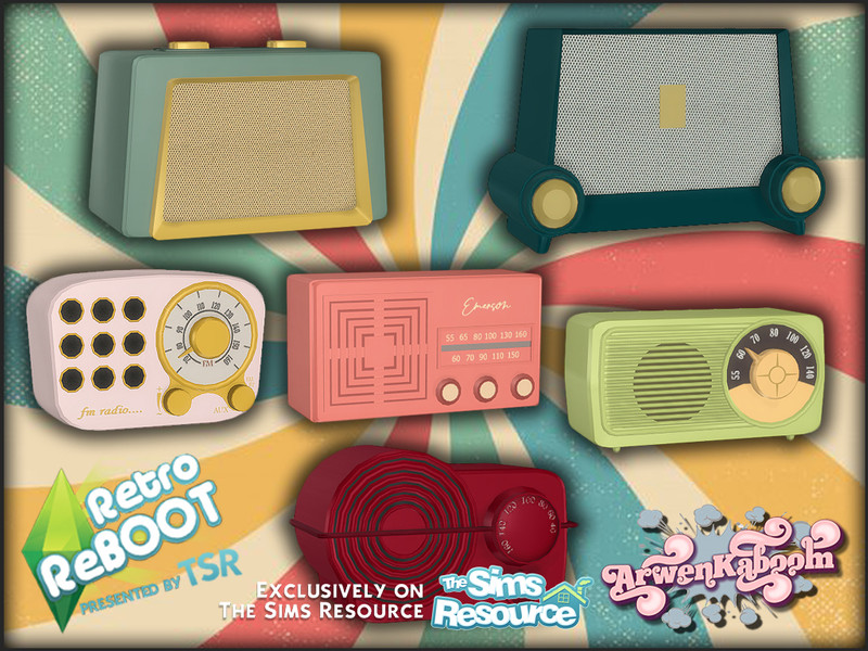 Retro Reboot Radios Ii by ArwenKaboom – Decor