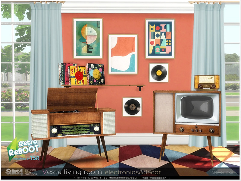 Retroreboot Vesta Livingroom Electronicsdecor by Severinka_ – Decor