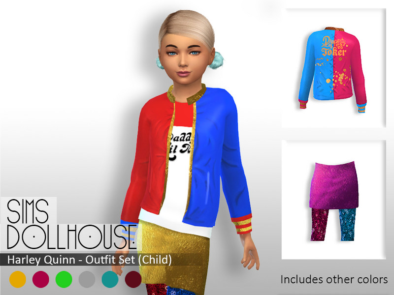 Sims Dollhouse Harley Quinn Child by SimsDollhouse – Furniture
