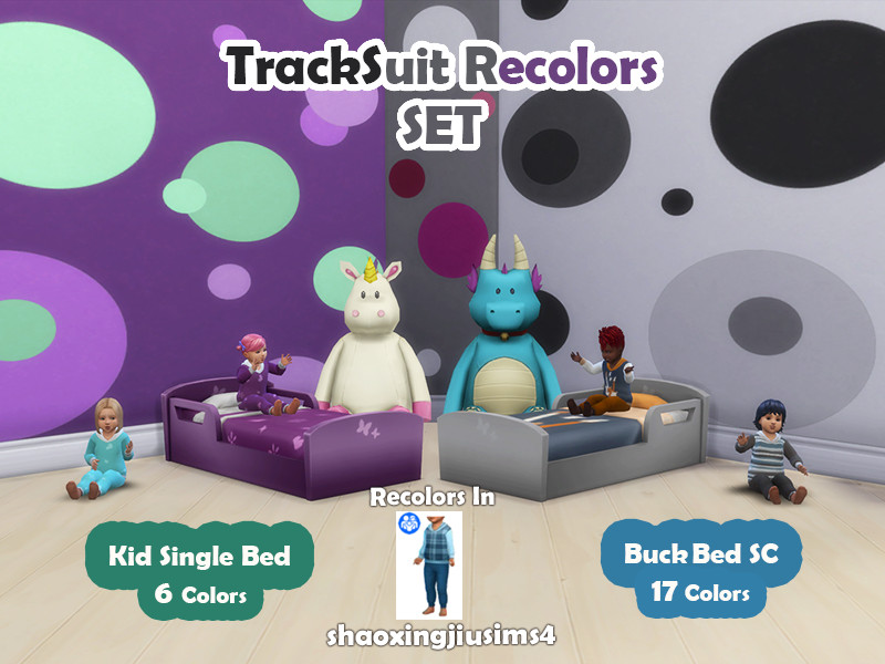 Toddlertracksuit Recolors Set by jeisse197 – CAS