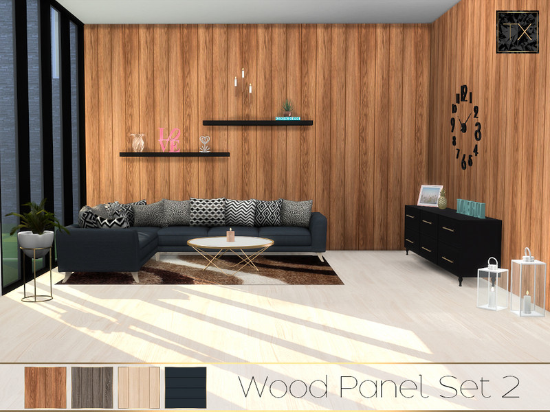 Wood Panel Set 2 by theeaax – Decor
