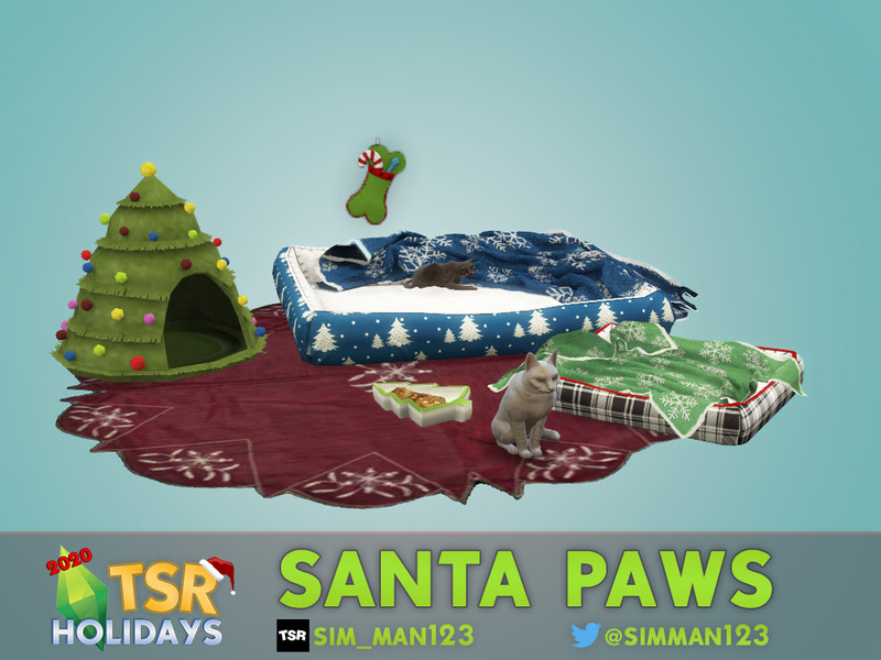 Holiday Wonderland Santa Paws by sim_man123 – Furniture