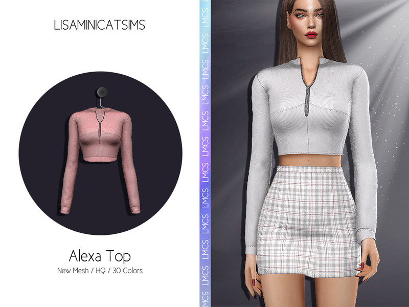 Lmcs Alexa Top by Lisaminicatsims – CAS