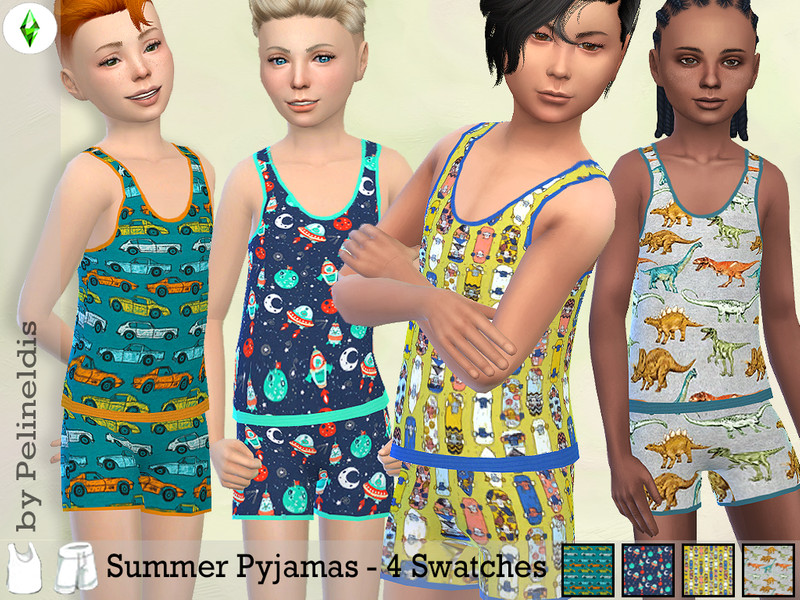 Boys Summer Pyjamas by Pelineldis – CAS