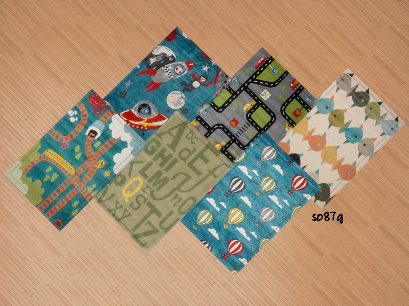 Colored Carpets by so87g – Decor