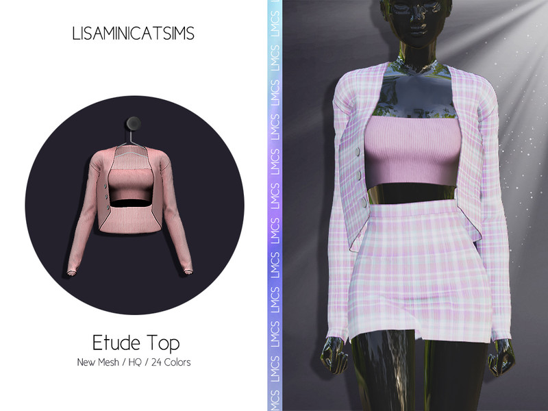 Lmcs Etude Top by Lisaminicatsims – CAS