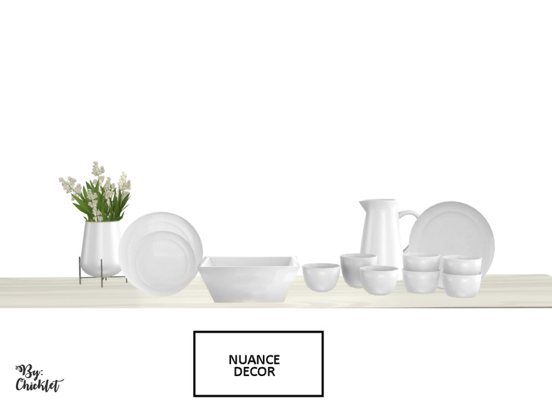 Nuance Dining Room Deco by Chicklet – Decor