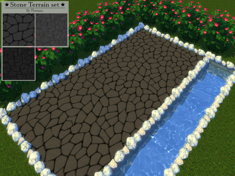 Stone Terrain Set by theeaax – Decor