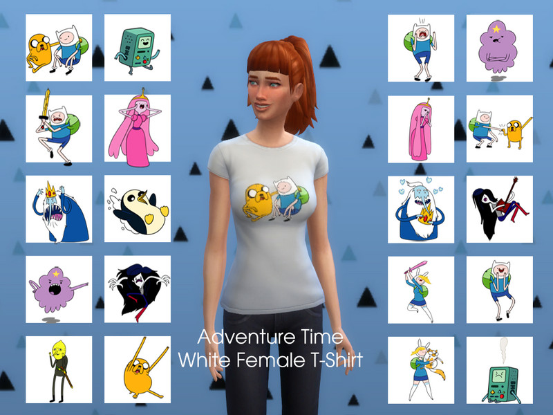 Adventure Time Female T Shirt by Kykysim – CAS