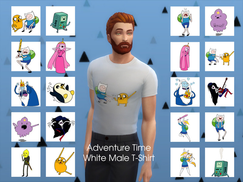 Adventure Time Male T Shirt by Kykysim – CAS