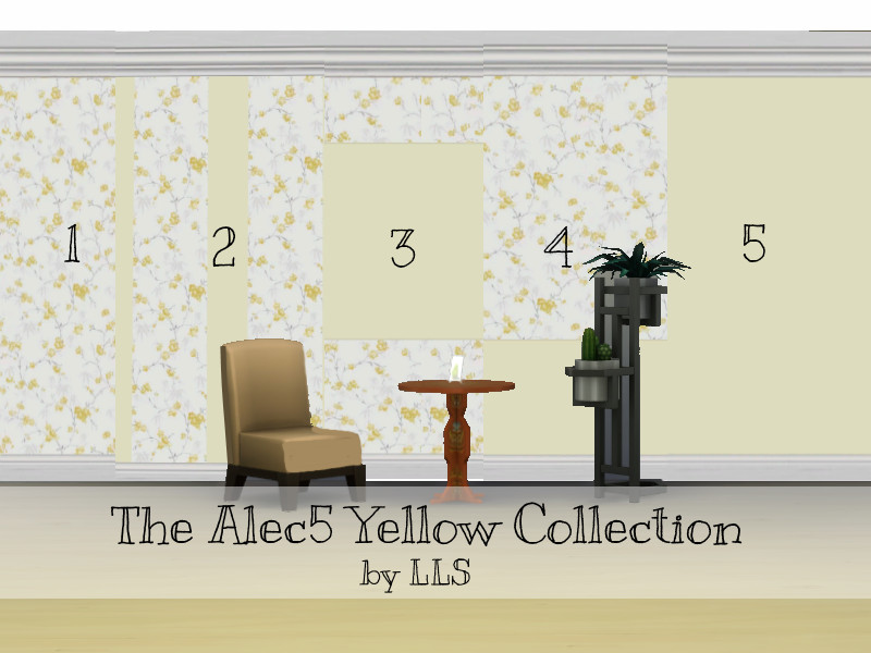 Alec5 Collection Pinkyellow by lavilikesims – Decor